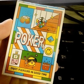 Spielkarten Enjoy Pleasure in Good Times Playing Cards
