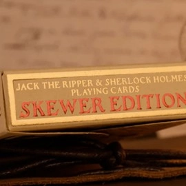 Spielkarten Jack the Ripper & Sherlock Holmes (Skewer Edition) Playing Cards
