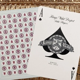 Spielkarten Limited No.13 Table Players Vol.17 Playing Cards by Kings Wild Project