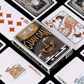 Spielkarten GUAN DAM - Warriors of the Three Kingdoms (Black) Playing Cards by YOKAGAME