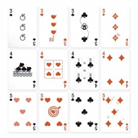 Spielkarten GUAN DAM - Warriors of the Three Kingdoms (Black) Playing Cards by YOKAGAME
