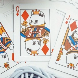 Spielkarten Diary of Kitten and Puppy - Kitten Purple Edition Playing Cards