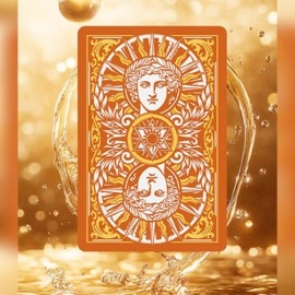 Spielkarten Sun God Greek Mythology Themed Orange Edition Playing Cards