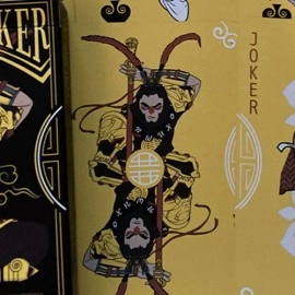 Spielkarten XIYOU POKER Journey to the West Dark Edition (Black) Playing Cards
