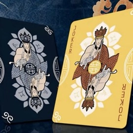 Spielkarten XIYOU POKER Journey to the West Dark Edition (Black) Playing Cards
