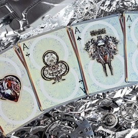 Spielkarten Robo-Geisha playing cards by Evokad