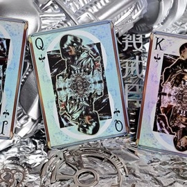 Spielkarten Robo-Geisha playing cards by Evokad