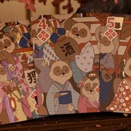 Spielkarten Tanuki Yukaku (Yukaku Tales) Playing Cards