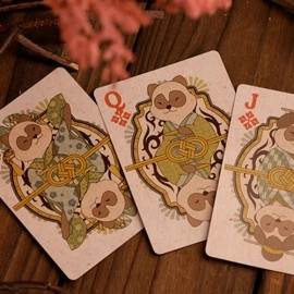 Spielkarten Tanuki Yukaku (Oiran-Dochu) Playing Cards