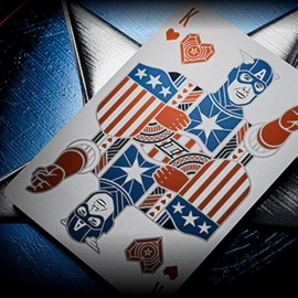 Spielkarten Captain America Playing Cards by Theory11