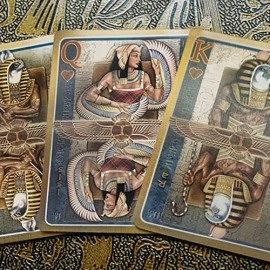 Spielkarten Egypt Mythology Premium Edition (Sapphire) Playing Cards