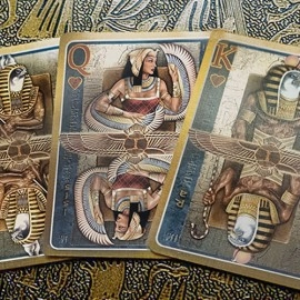 Spielkarten Egypt Mythology Premium Edition (Ruby) Playing Cards
