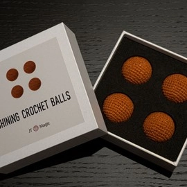 Shining Crochet Balls (Orange) by JT Magic