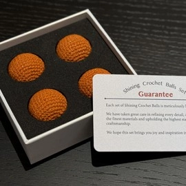 Shining Crochet Balls (Orange) by JT Magic