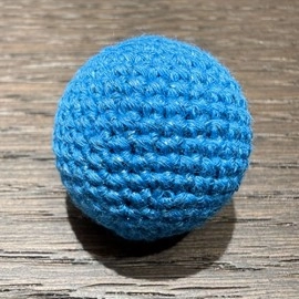 Shining Crochet Balls (Royal Blue) by JT Magic