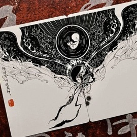 Spielkarten Nezha playing Cards (Fine Brushwork  Edition) Playing Cards