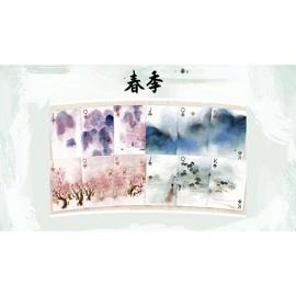 Spielkarten Bicycle Seasons (Spring Edition) Playing Cards