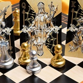 Spielkarten CHESS Black Playing Cards by Hidden Light