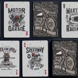 Spielkarten Custom Motorcycles Playing Cards