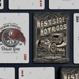 Spielkarten Westside Hotrods Playing Cards