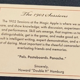 The 1902 Sessions Deck by The Magic Apple