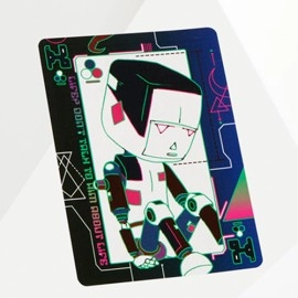 Spielkarten The Hitchhiker's Guide to The Galaxy- The Infinite Improbability Deck (Don't Panic Purple)