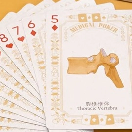 Spielkarten Medical Poker (White) Playing Cards