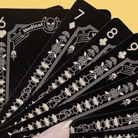 Spielkarten Medical Poker (Black) Playing Cards