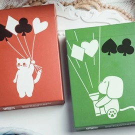 Spielkarten Puppy Diary - Green Limited Edition Playing Cards by ACP