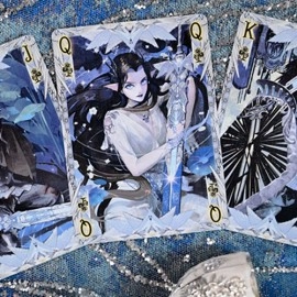 Spielkarten King Arthur V2 (Silver Fairyland) Playing Cards by KING STAR