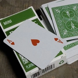 Spielkarten Mini Bicycle Cards (Green)