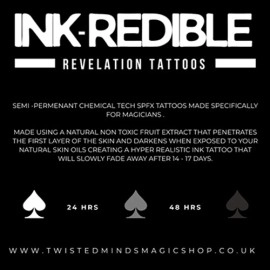 Ink-Redible Revelation Tattoos (Diamonds) by Twisted Minds