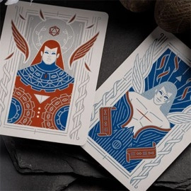 Celestial Noesis Playing Cards by Giovanni Meroni (Blue)