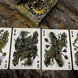 Spielkarten Mortalis Machina Cobalt Edition Playing Cards