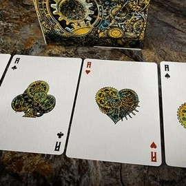 Spielkarten Mortalis Machina Cobalt Edition Playing Cards