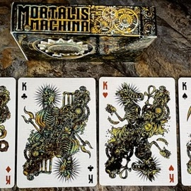 Spielkarten Mortalis Machina Cobalt Edition Playing Cards