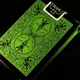 Spielkarten Bicycle Reverse (Green) Playing Cards