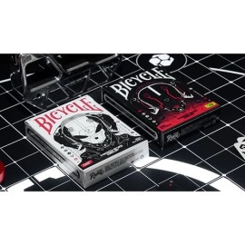 Spielkarten Bicycle Machine56 R-TYPE/3 White Playing Cards by RunIt Decks