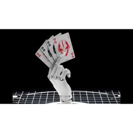Spielkarten Bicycle Machine56 R-TYPE/3 White Playing Cards by RunIt Decks