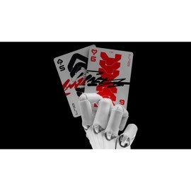 Spielkarten Bicycle Machine56 R-TYPE/3 White Playing Cards by RunIt Decks