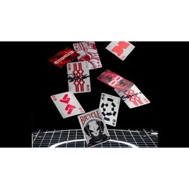Spielkarten Bicycle Machine56 R-TYPE/3 White Playing Cards by RunIt Decks
