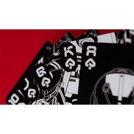 Spielkarten Bicycle Machine56 R-TYPE/2 Black Playing Cards by RunIt Decks