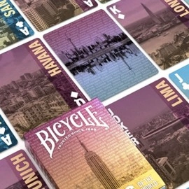 Spielkarten Bicycle Cities of the World Playing Cards by US Playing Card
