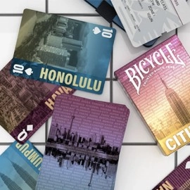 Spielkarten Bicycle Cities of the World Playing Cards by US Playing Card