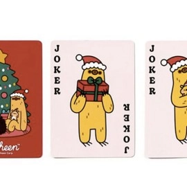 Spielkarten Christmas Pusheen Playing Cards by Puckator UK