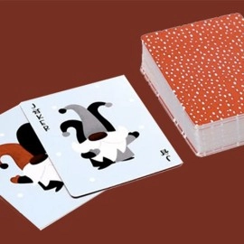 Spielkarten Christmas Gonk Playing Cards by Puckator UK
