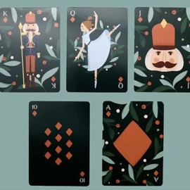 Spielkarten Christmas Nutcracker Playing Cards by Puckator UK