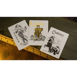 Spielkarten Bicycle Neon Rider Back Yellow-Starburst Deck Playing Cards