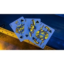 Spielkarten Bicycle Neon Rider Back Yellow-Starburst Deck Playing Cards