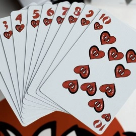 Spielkarten HOSOI HAMMERHEAD 40 YEARS PEARL FOIL PLAYING CARDS